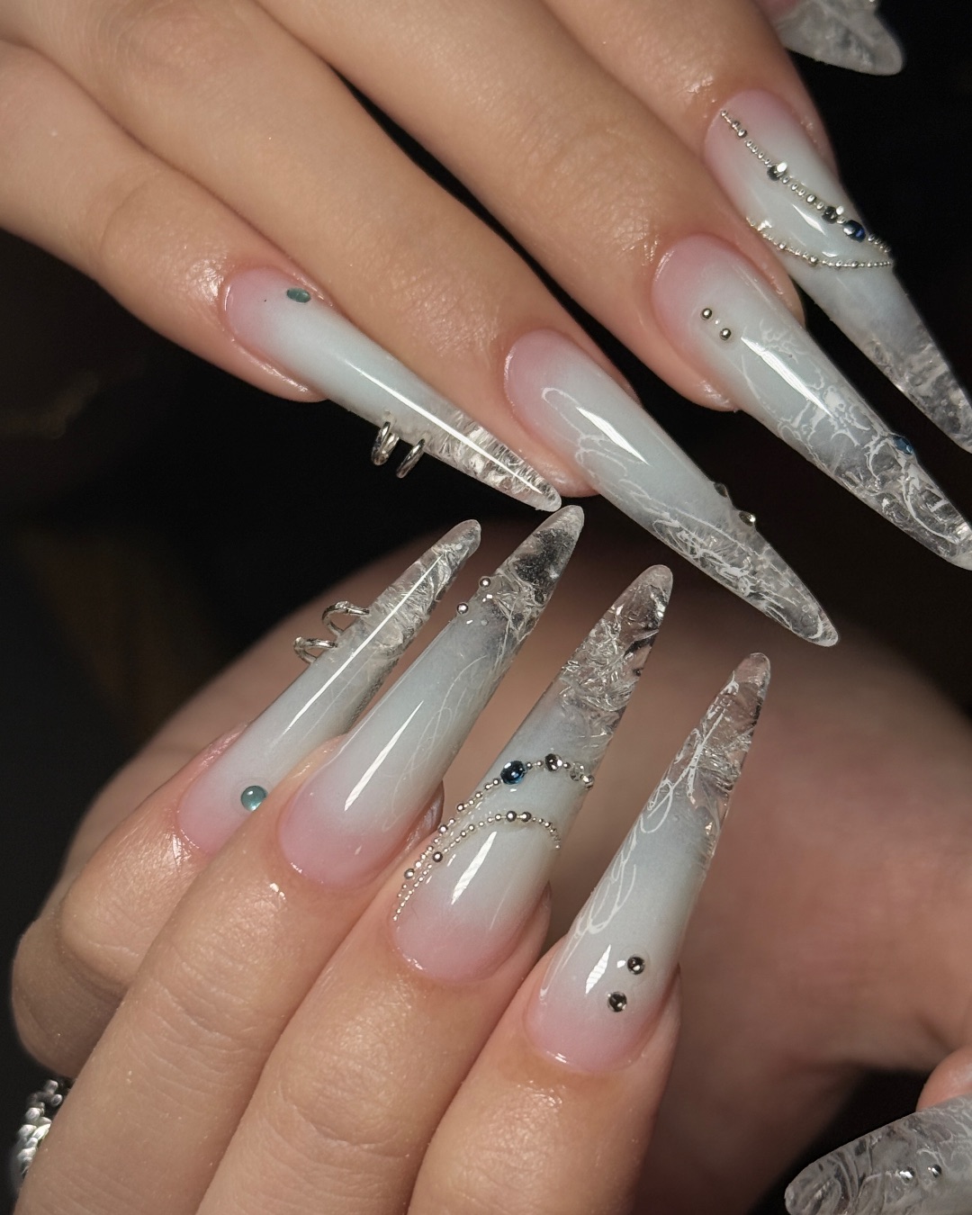 Ice，美甲作品