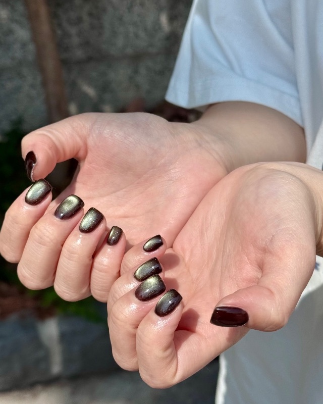 貓眼，美甲作品照片 4