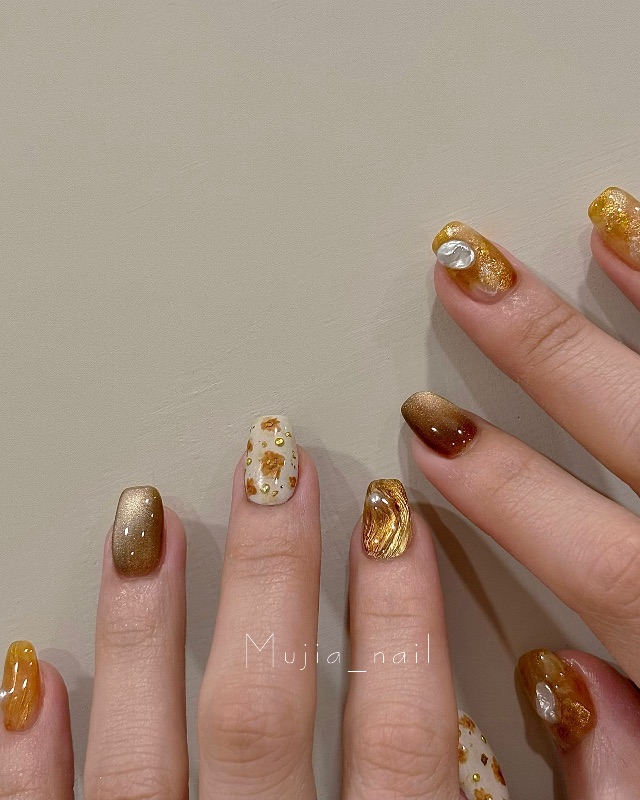 橘媣，美甲作品照片 3
