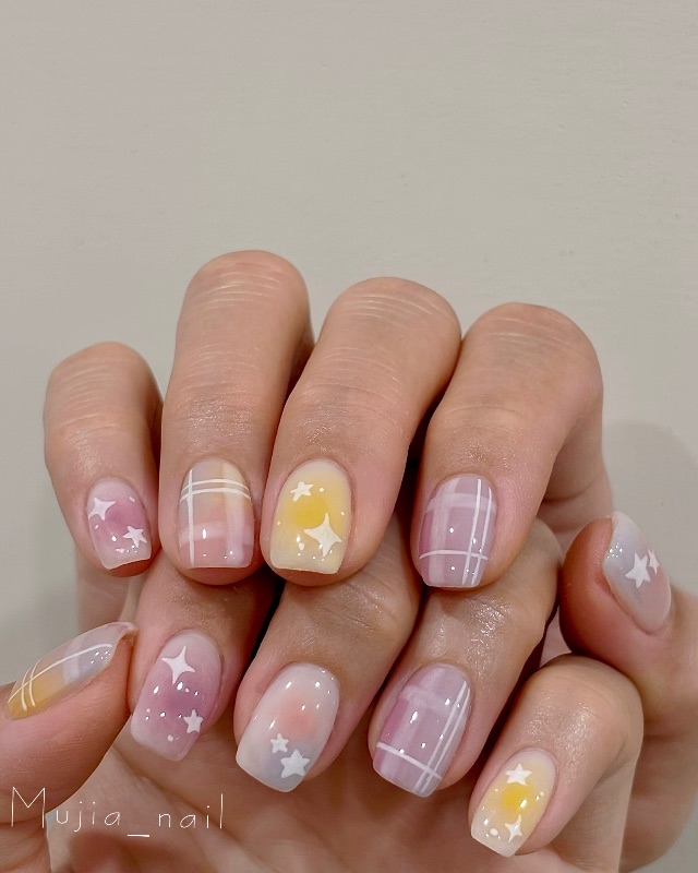 繽紛,美甲作品