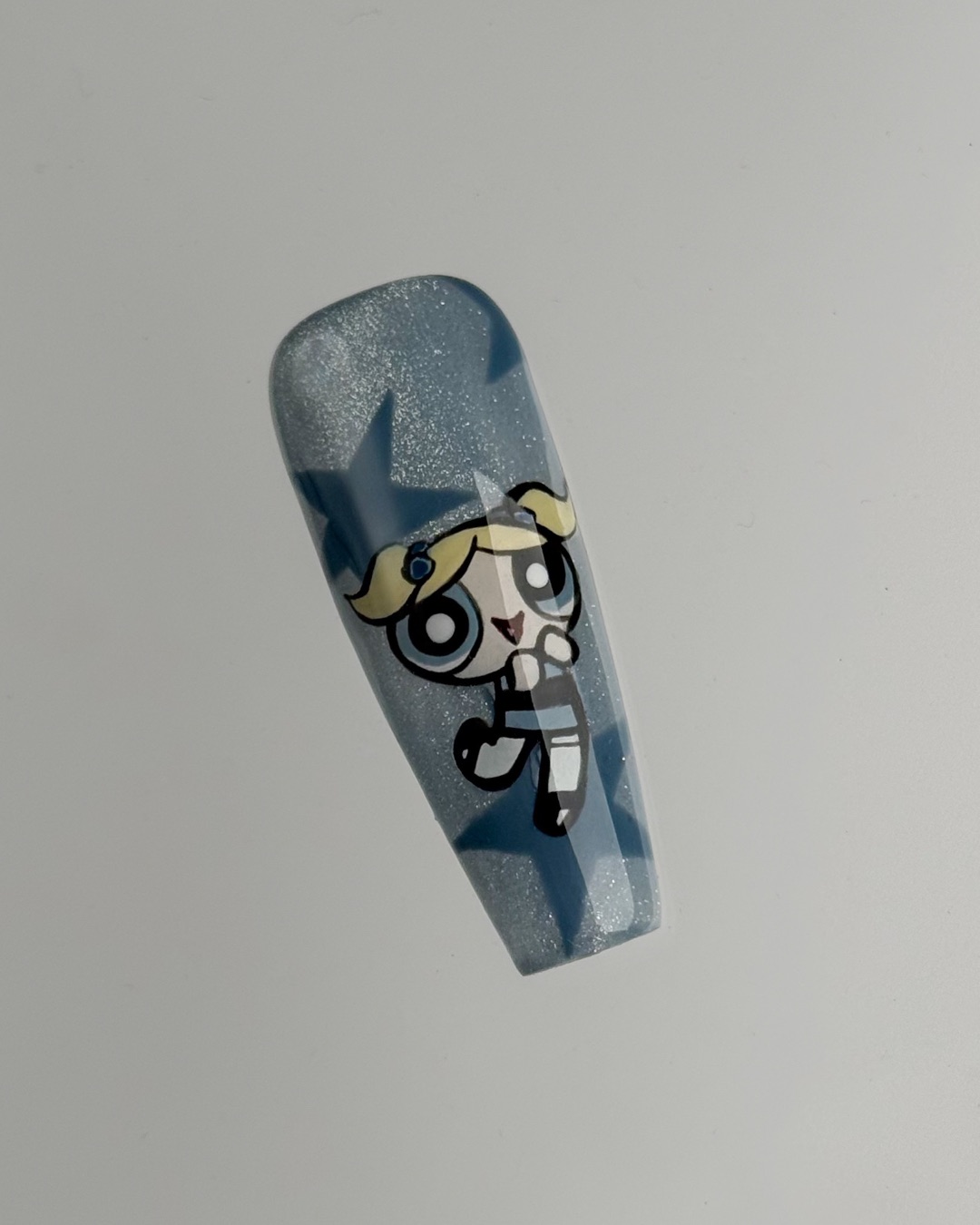 飛天小女警，美甲作品