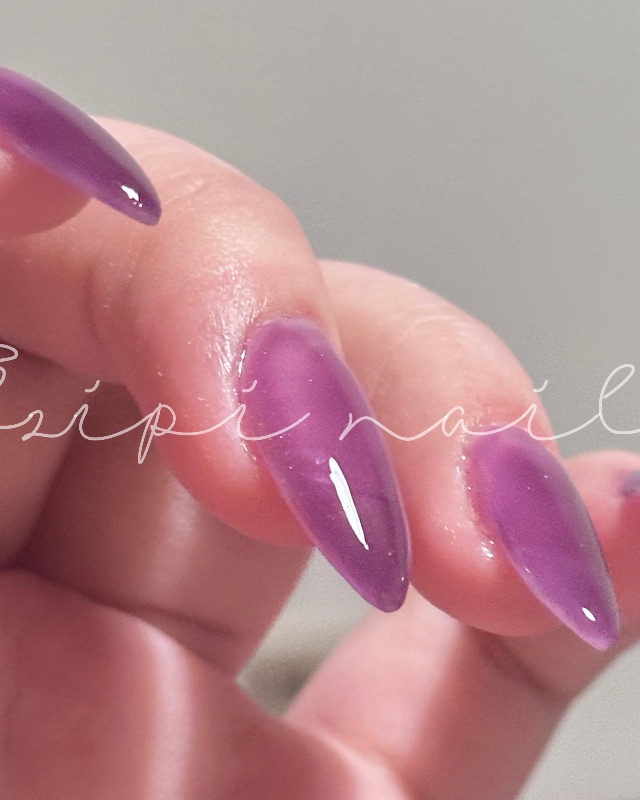 葡萄貓眼🍇，美甲作品