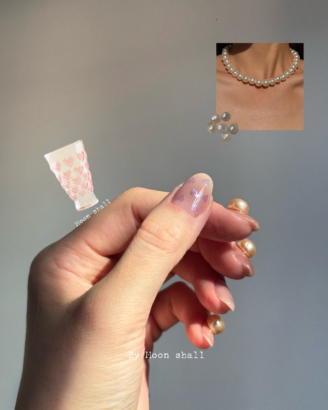 Lady pearl 💎，美甲作品